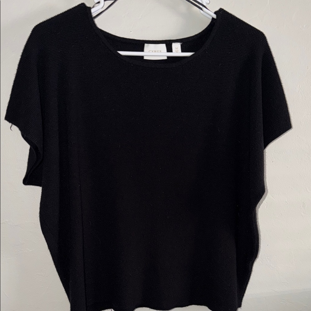 Cyrus Black Short Sleeve Women's Tee